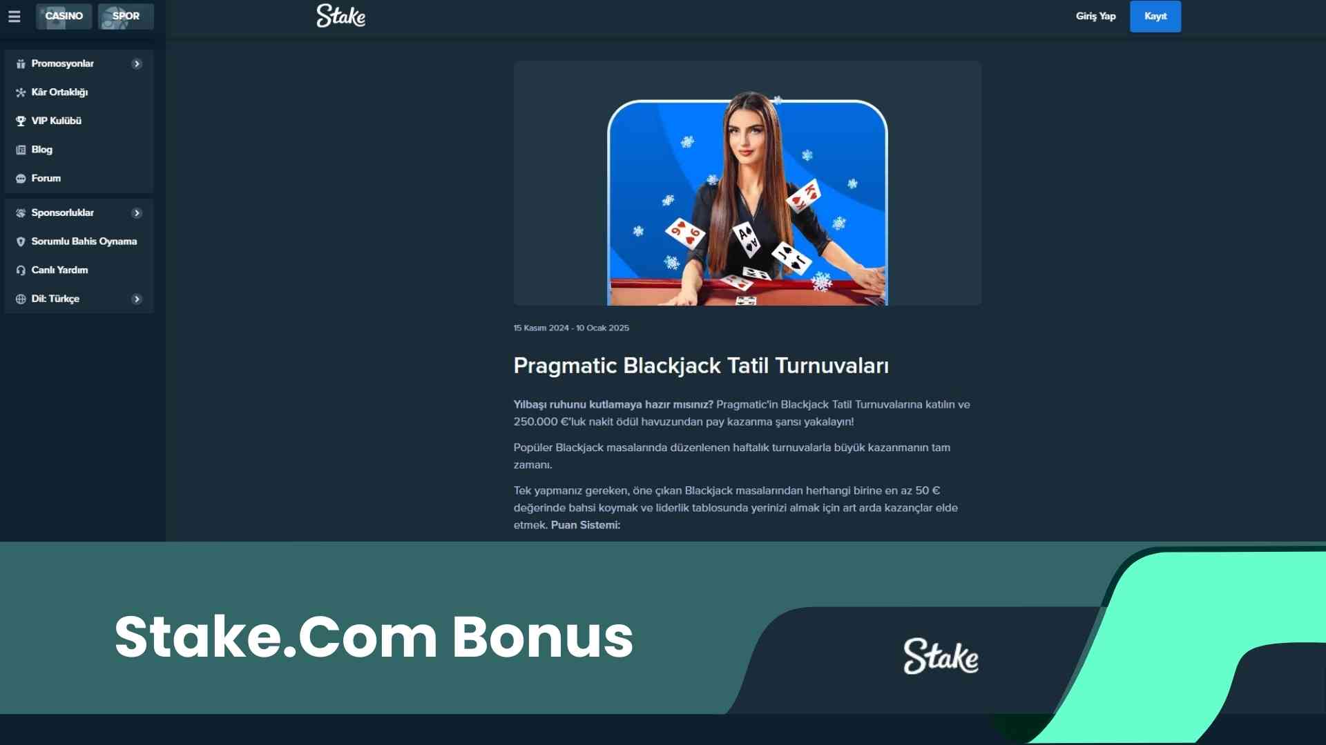 Stake.Com Bonus