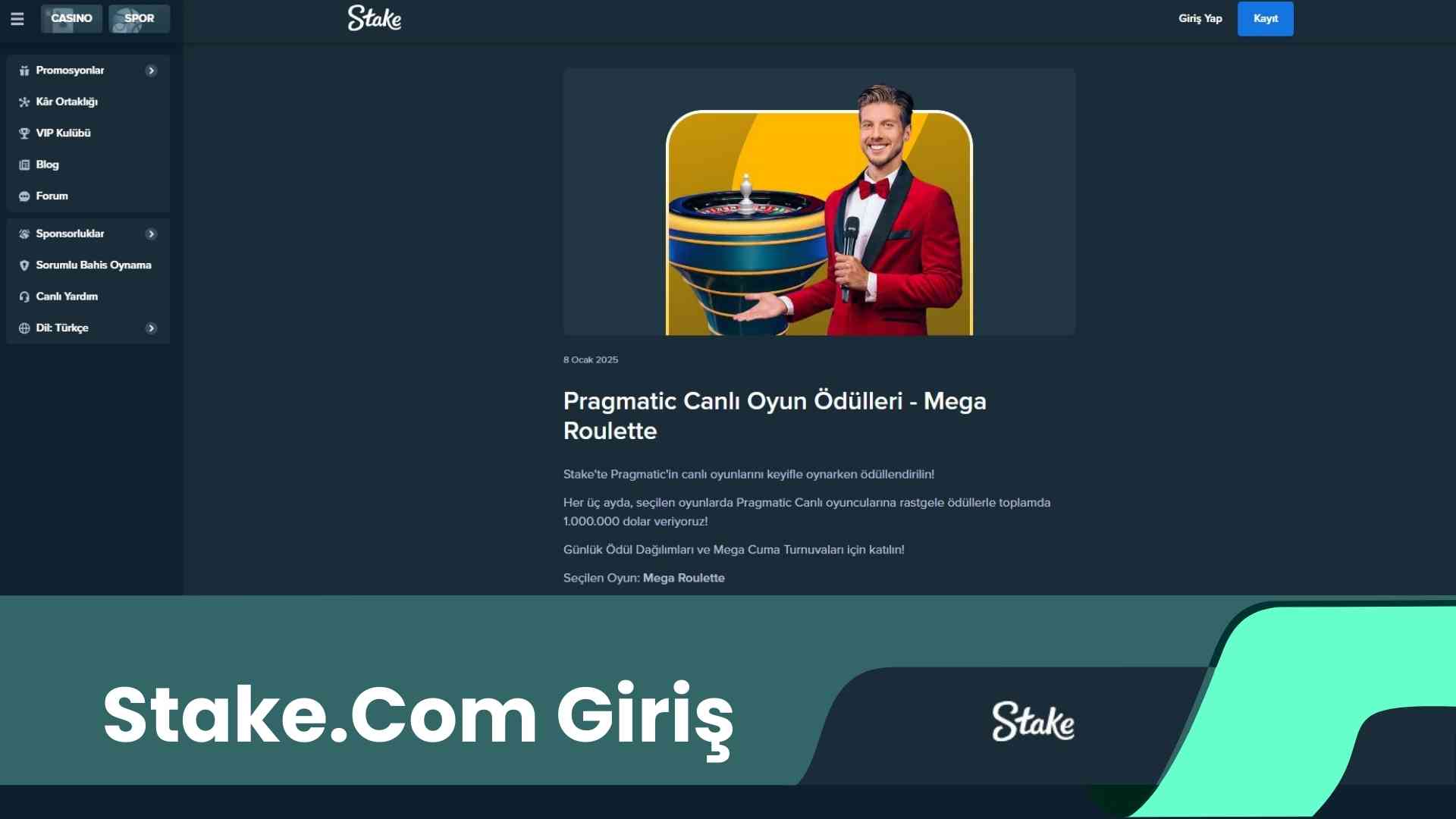 Stake.com Giriş