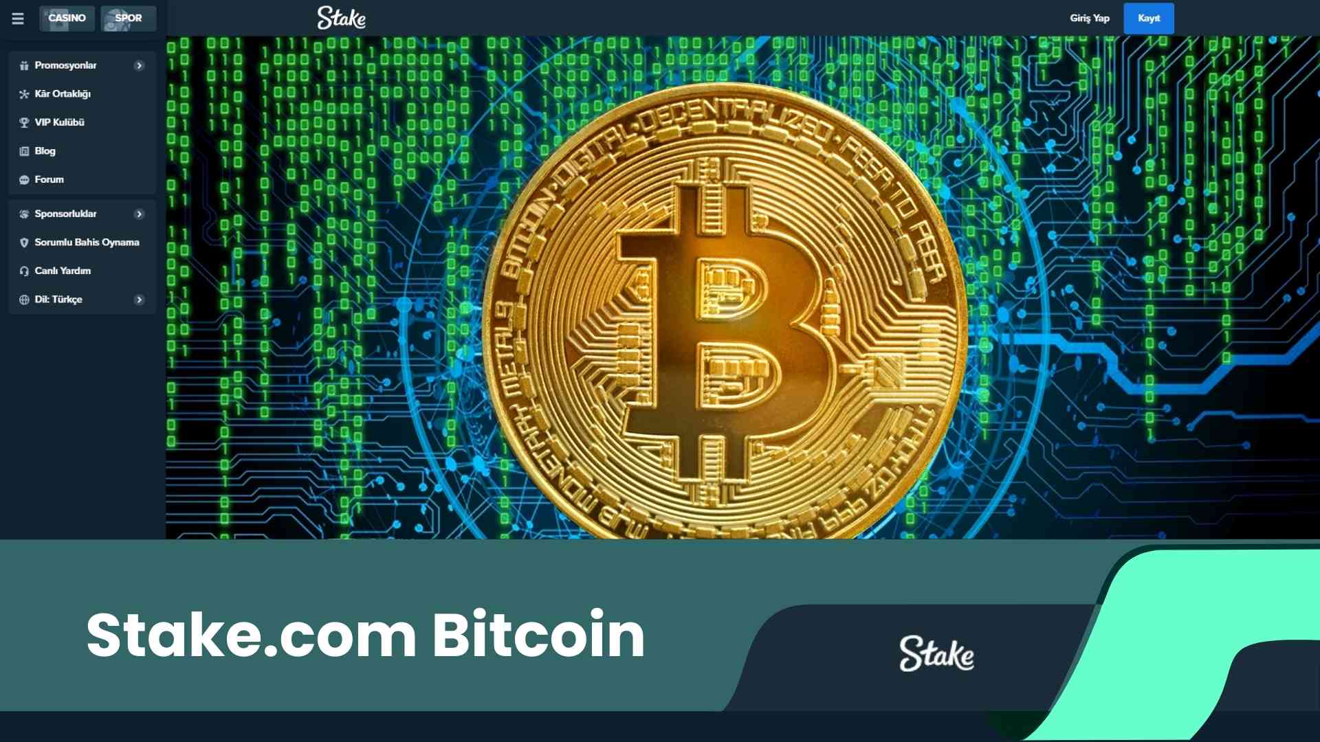 Stake.Com Bitcoin
