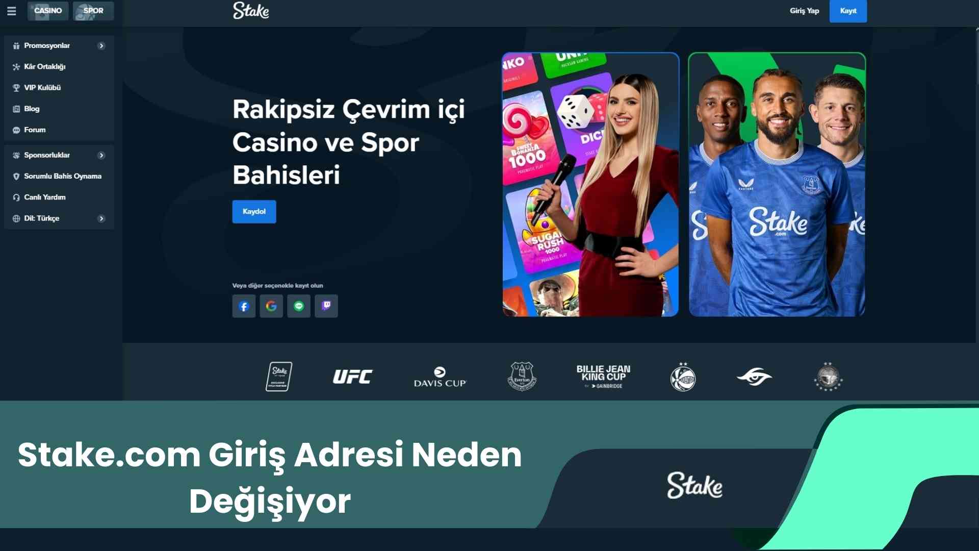 Stake.com Giriş Adresi Neden Değişiyor
