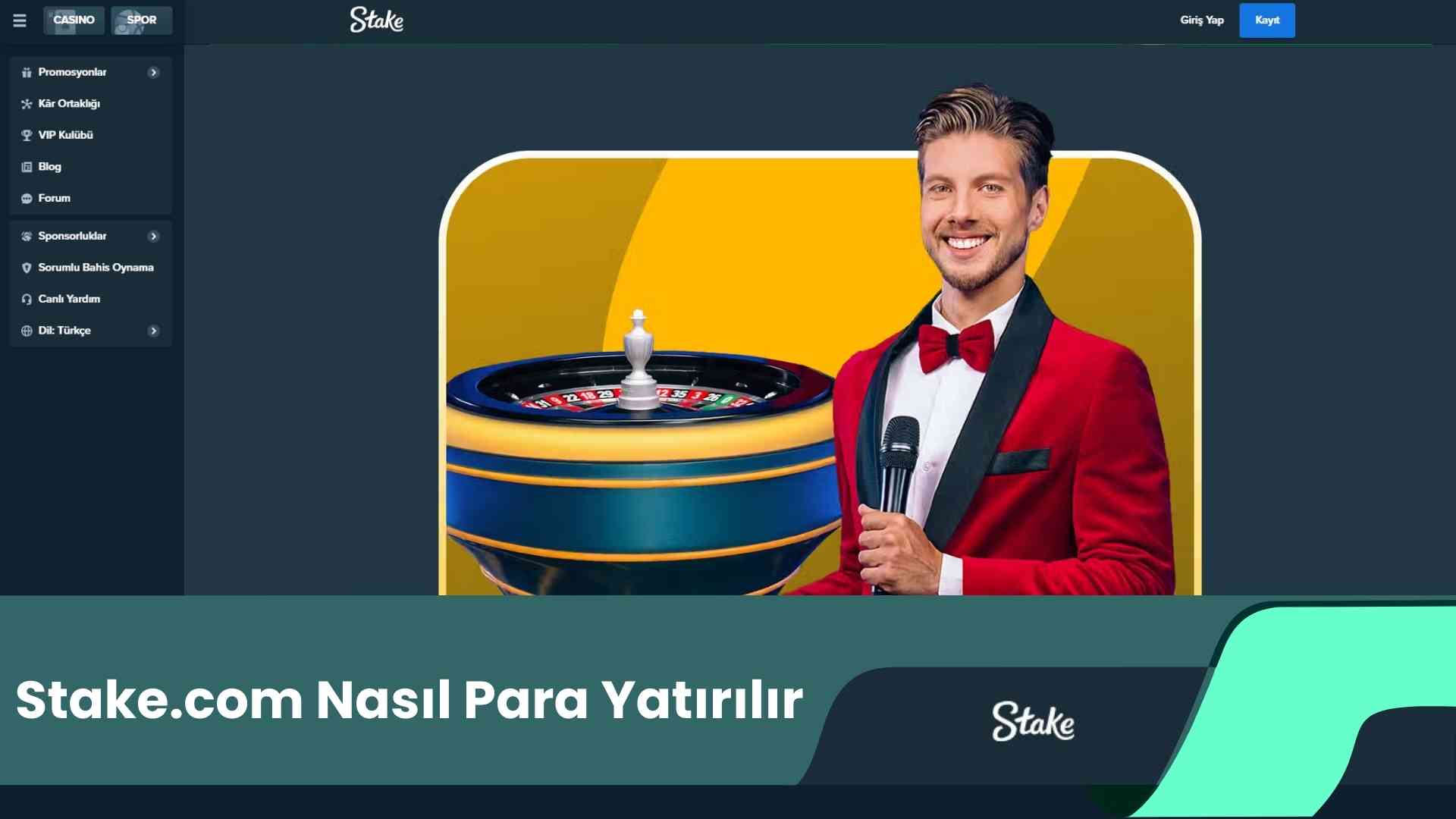 Stake.Com Nasıl Para Yatırılır