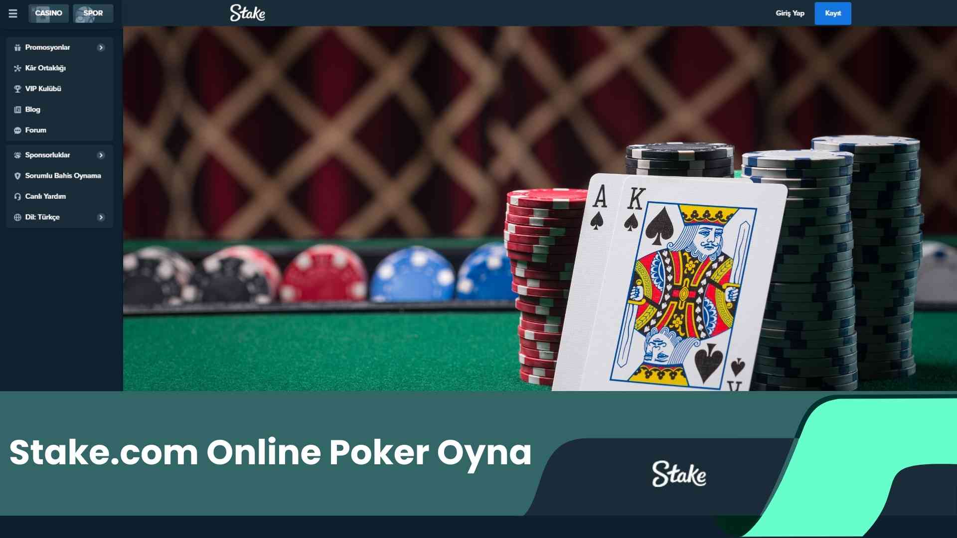 Stake.Com Online Poker Oyna