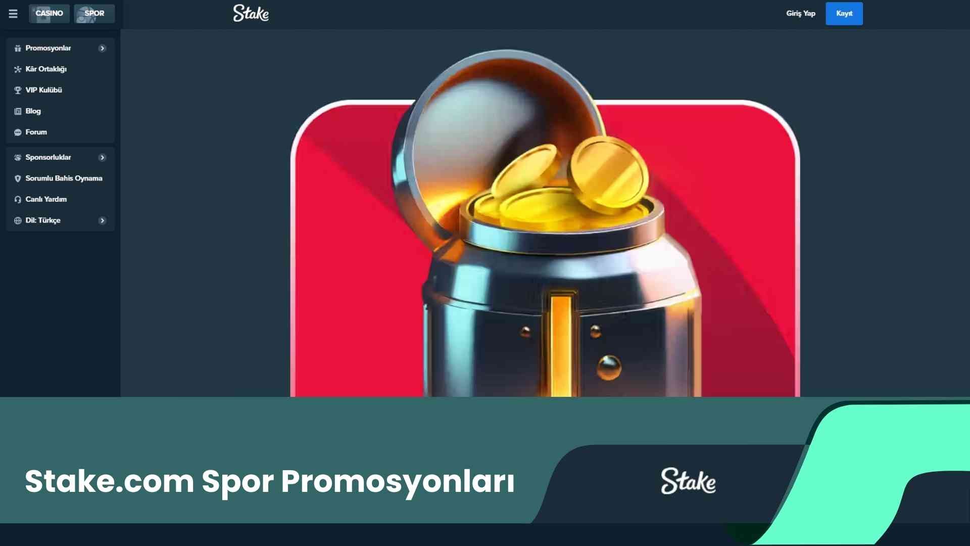 Stake.Com Spor Promosyonları