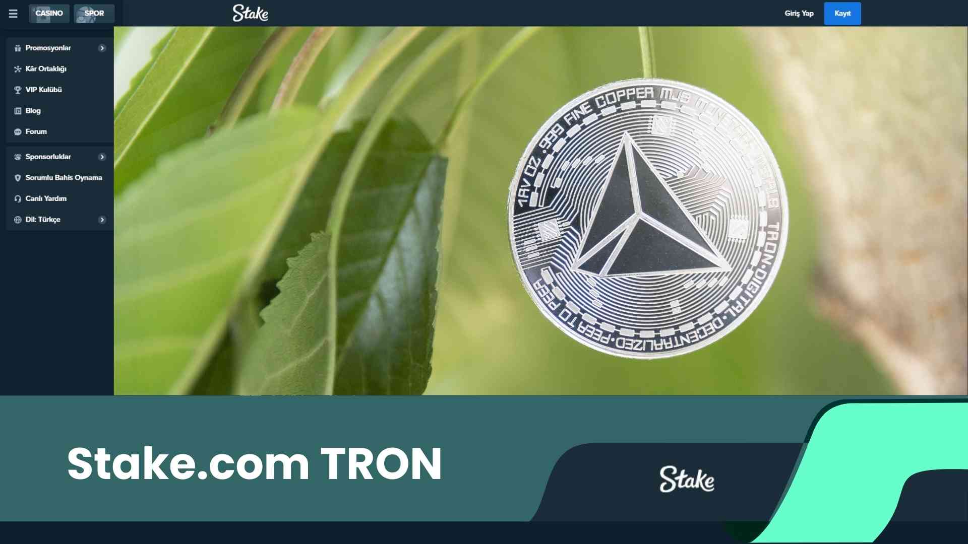Stake.Com TRON