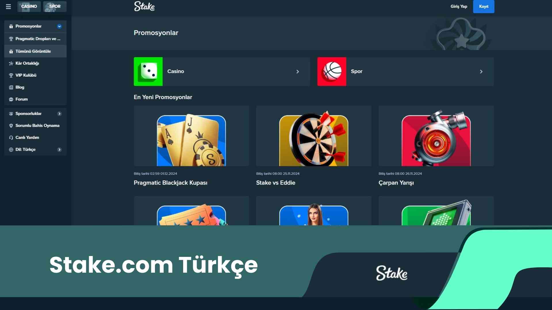 Stake.Com Türkçe