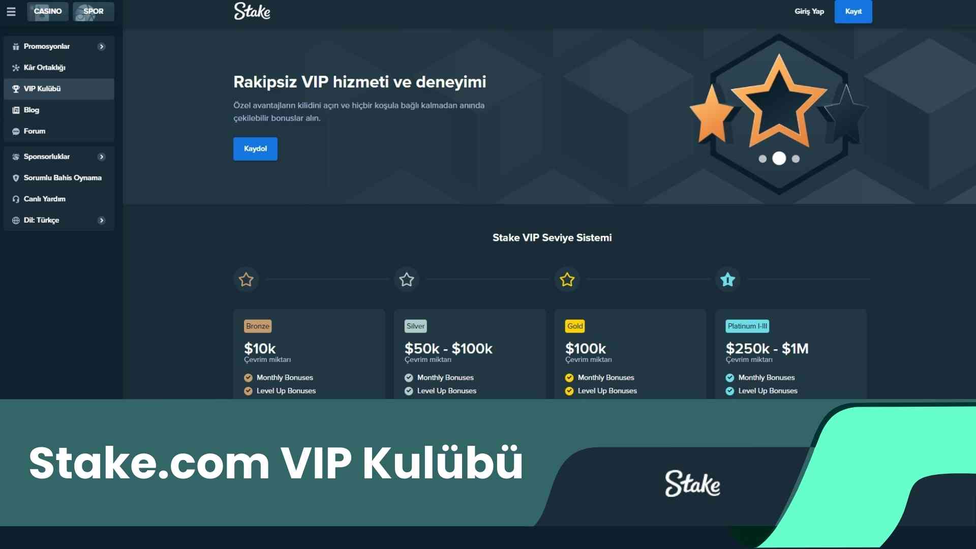 Stake.Com VIP Kulübü